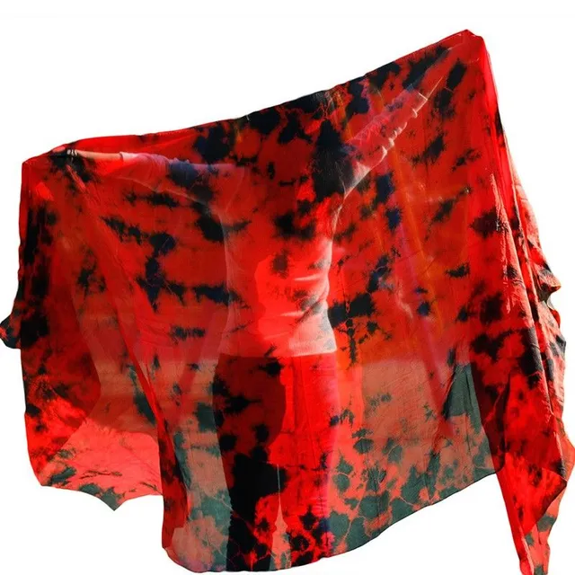 Baby silk scarf colored Azariah 1