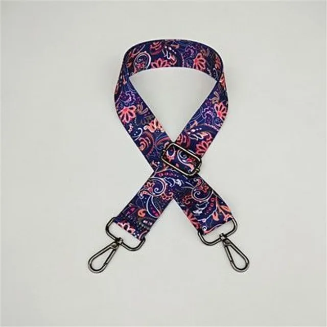 Color handbag strap to clip