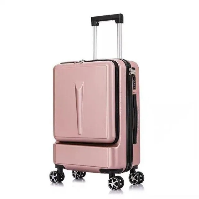Travel suitcase on Arden wheels ruzova s