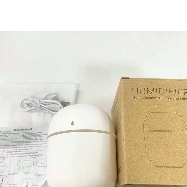 Umidificator cu efect de cascadă și atmosferă LED