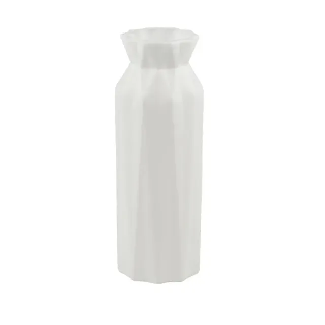 Modern vase in various shapes made of durable unbreakable material - more variants