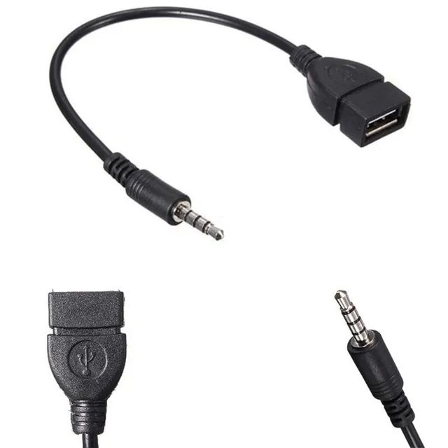 Adapter von 3,5 mm auf USB-Buchse