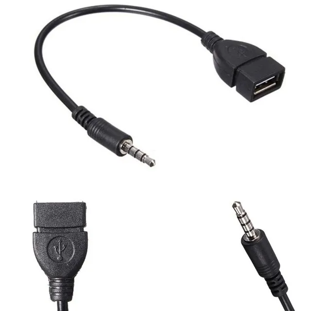 3,5 mm-es USB-csatlakozó adapter