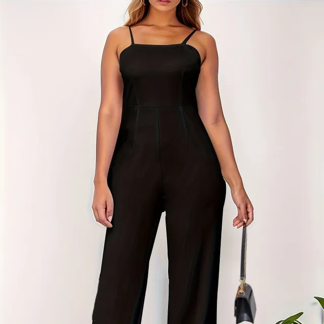 Women's two-piece set: Pocket Cardigan with wide sleeveless pants - Perfect wardrobe for every occasion