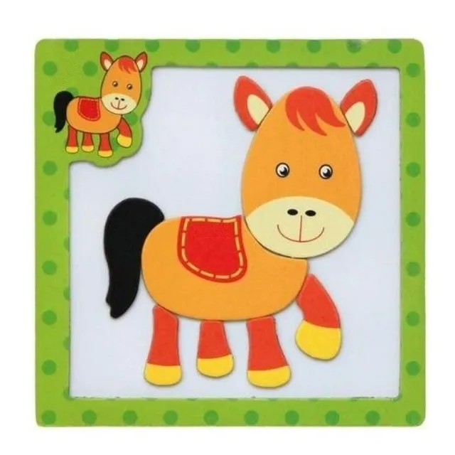 Wooden education puzzle for children Ainsley 1