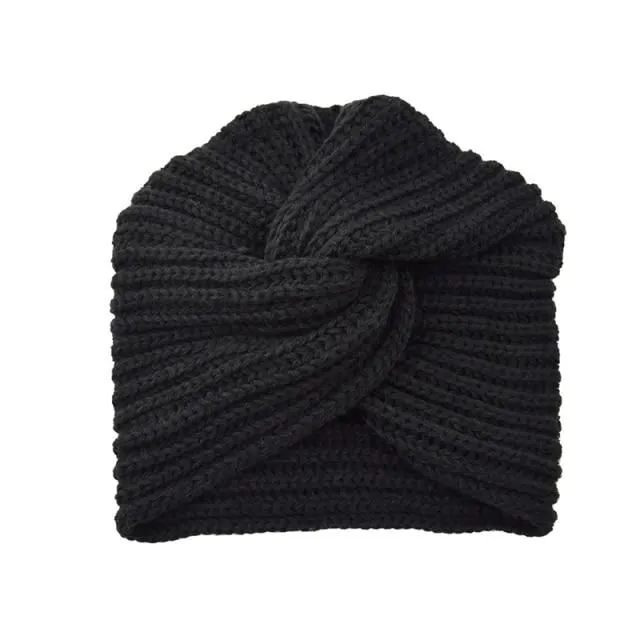 Women's knitted turban