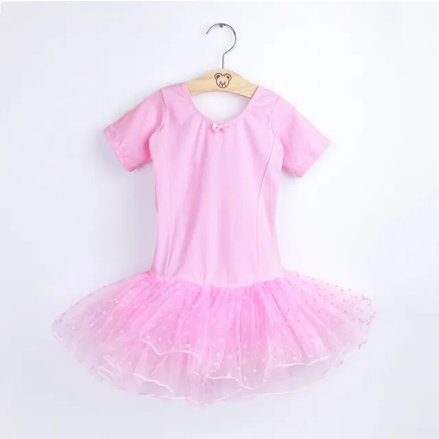 T-shirt with tulle skirt