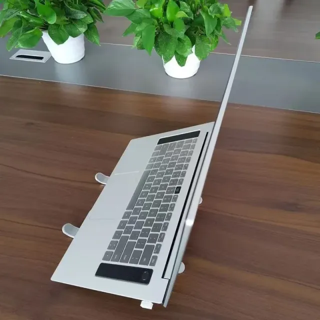 Suport pliabil din aluminiu pentru notebook-uri MacBook Pro, Air și alte notebook-uri