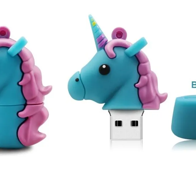 Clé USB Licorne - 4 Go - 128 Go