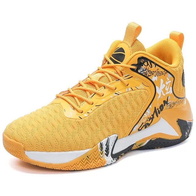 Men's basketball shoes oversized - breathable, comfortable, non-slip