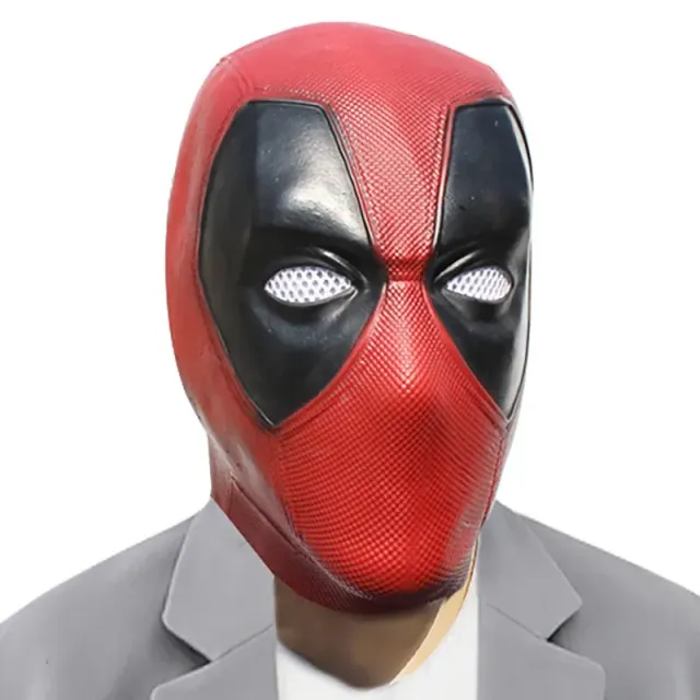 Stylish unisex cosplay latex mask Deadpool