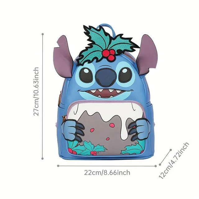 Batoh Disney Stitch, Roztomilý Kreslený 3D Vzor