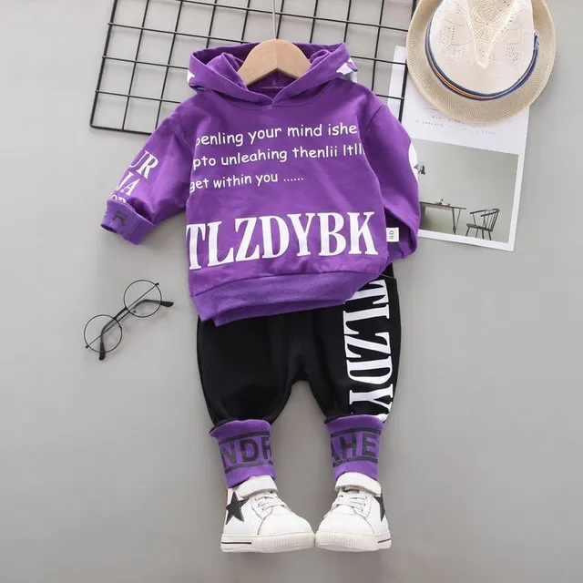 Children's trendy spring tracksuit