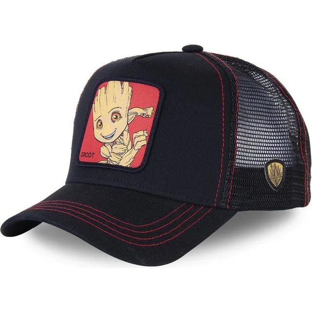 Unisex baseball cap with motifs of animated characters