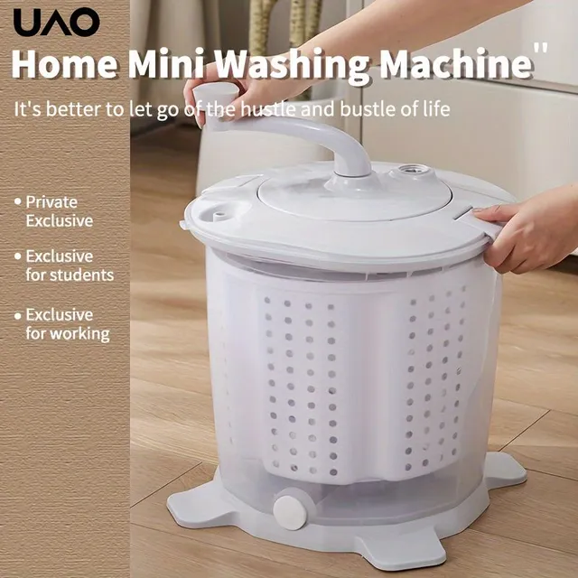 Portable manual washing machine UAO for socks and small underwear