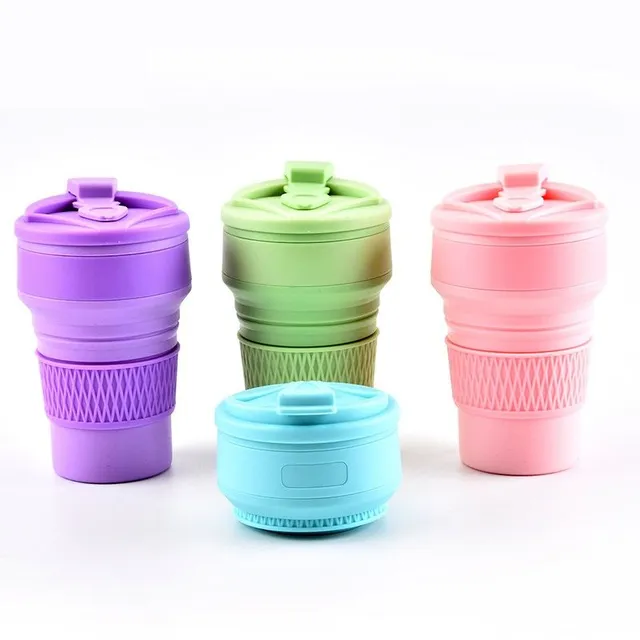 Silicone folding cup 350 ml C76