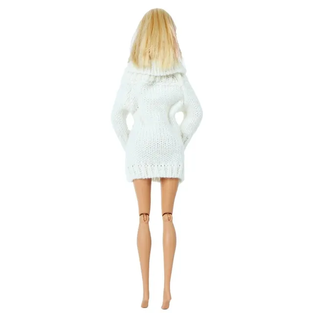 Pull blanc pour Barbie