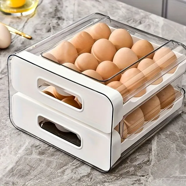 Egg holder For Fridge With Food Scale