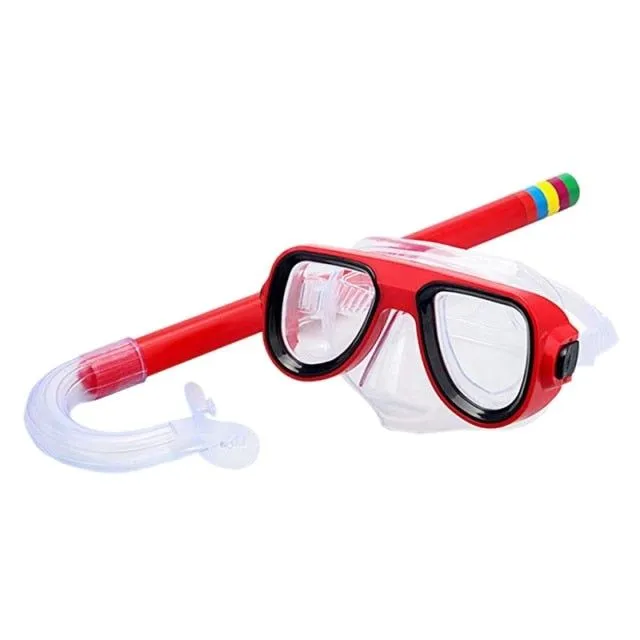 Kids diving goggles and snorkel - more colours