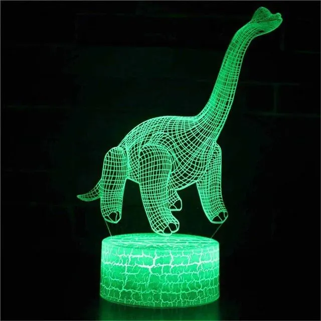 Dinosaur lamp