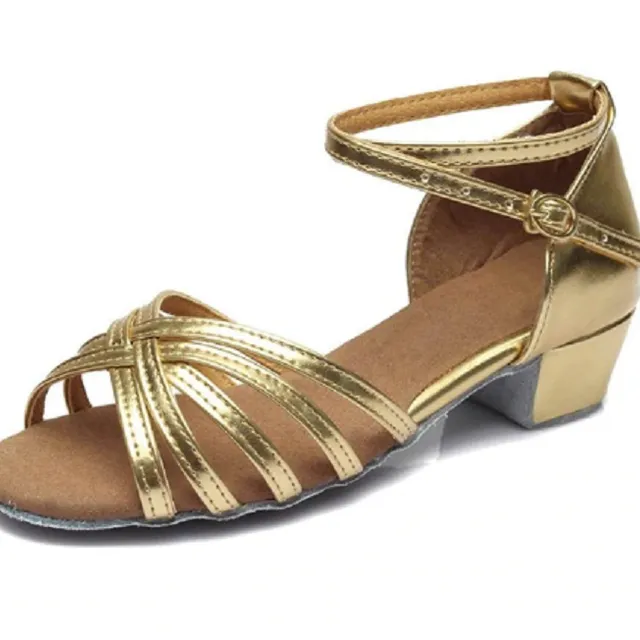 Women's strappy dance shoes A445 - various colours