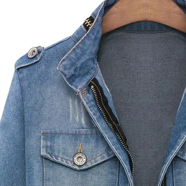 Dámske trendy džínsové sako Jovan - kolekcia 2020