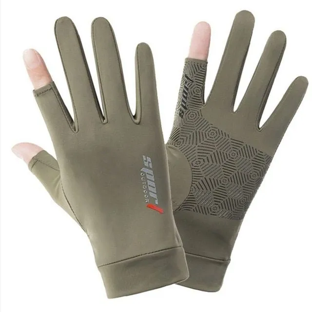 Anti-slip gloves for driving and sport