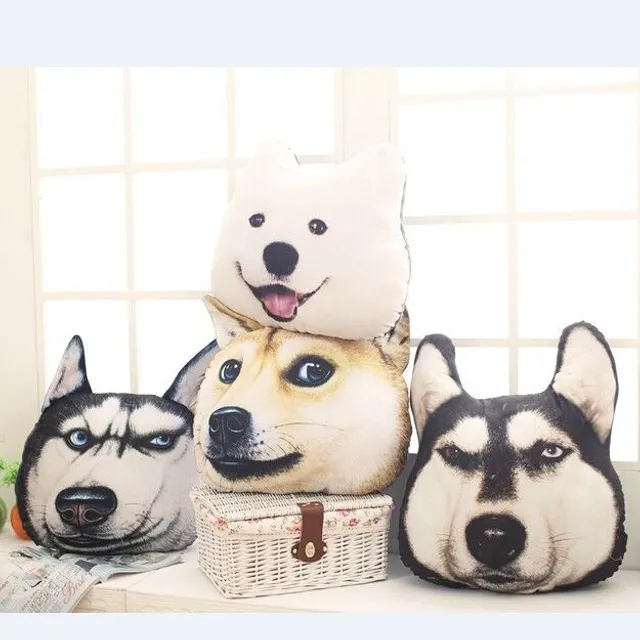 Cotton pillow - dog J479