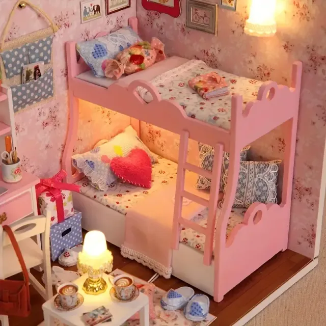 Girl Room Bedroom Home Decoration Puzzle Three-dimensional