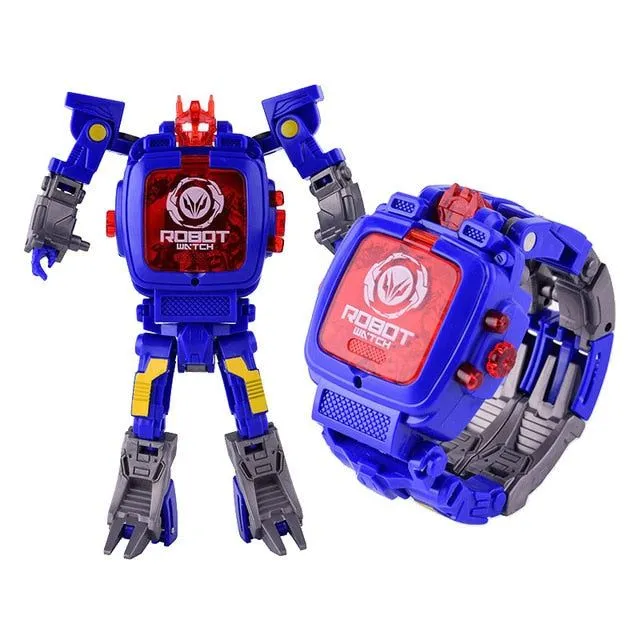 Transformers 2 w 1 Cyfrowy zegarek i zabawka