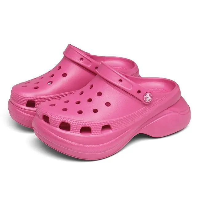 Crocs dla kobiet z platformą Różowy 36