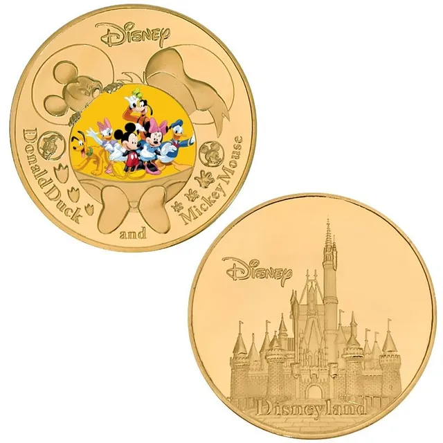 Monezi de colecție elegante și trendy cu motivul Mickey Mouse Ameer