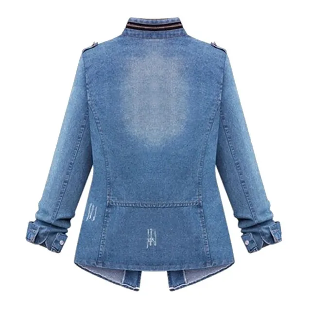 Dámske trendy džínsové sako Jovan - kolekcia 2020