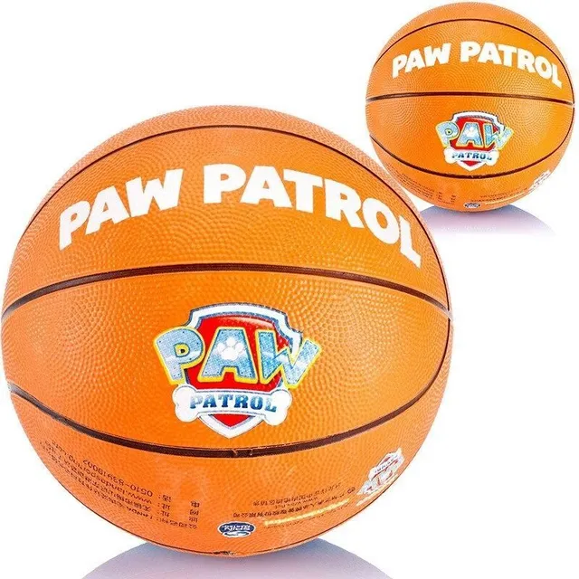 Gumená lopta s motívmi Tlapkovej patroly - Paw Patrol