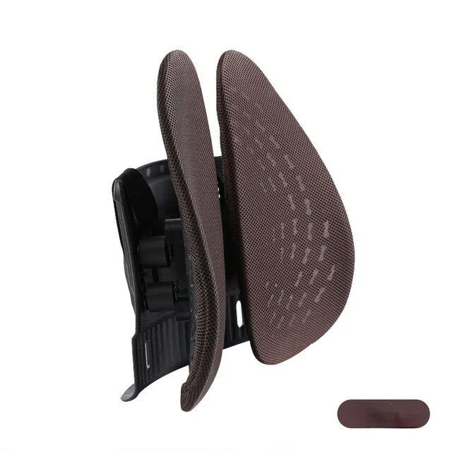 Suport lombar pentru scaun de birou - Pernă lombară confortabilă pentru mașină - Reglabil ergonomic cu echilibru perfect pentru ameliorarea durerilor de spate