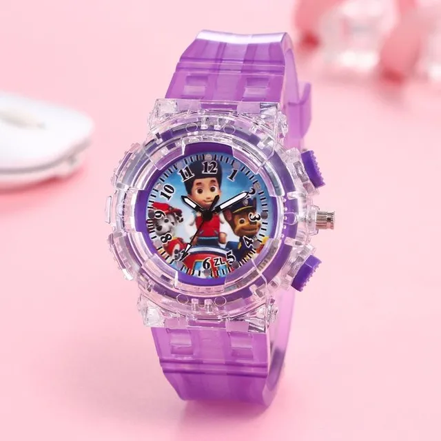 Children's classic watch with the motif of the Astaria Paw Patrol