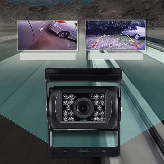 Rear camera for trucks