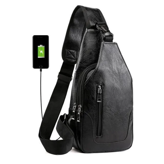 Backpack with USB charger