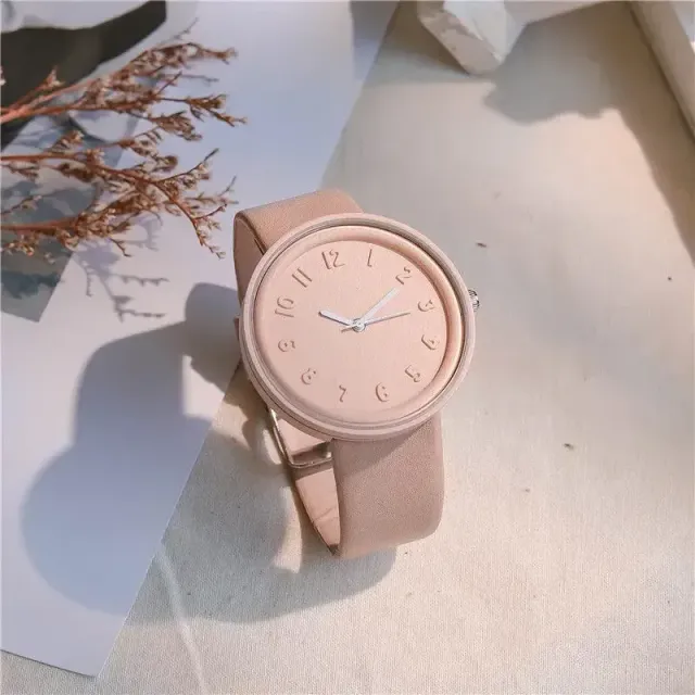 Simple women's watch in pastel colours - fine and design, more variants