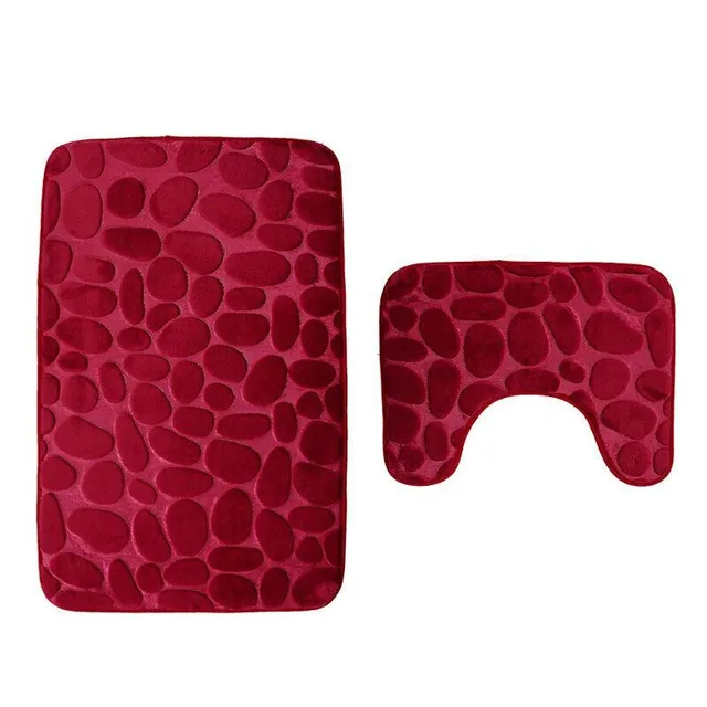 Set of bathroom mats 2 pcs