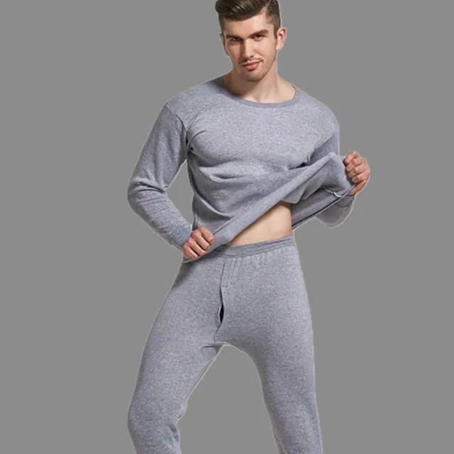 Ensemble de sous-vêtements thermiques pour homme - manches longues