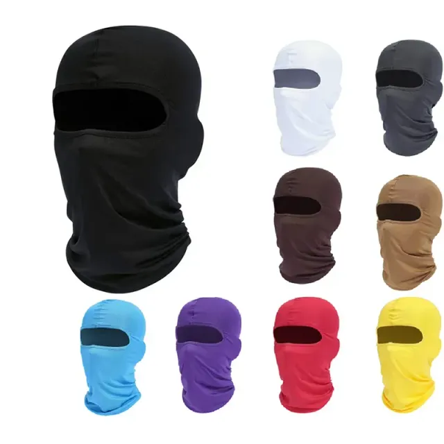 Cyklistická maska pre mužov - rýchle sušenie, robustná ochrana tváre s ochranou pred slnkom
