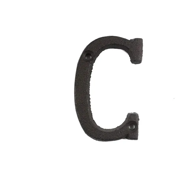 Decorative Iron Letter C527