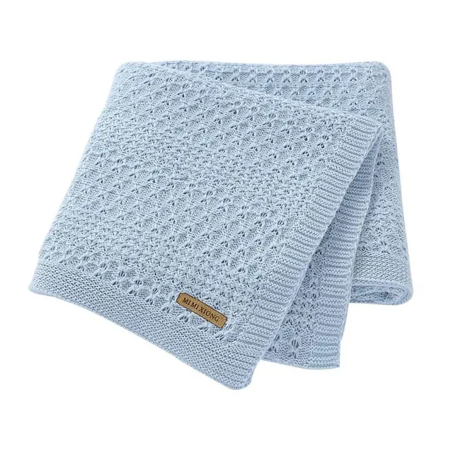 Beautiful knit blanket for baby 80x100cm - more colors