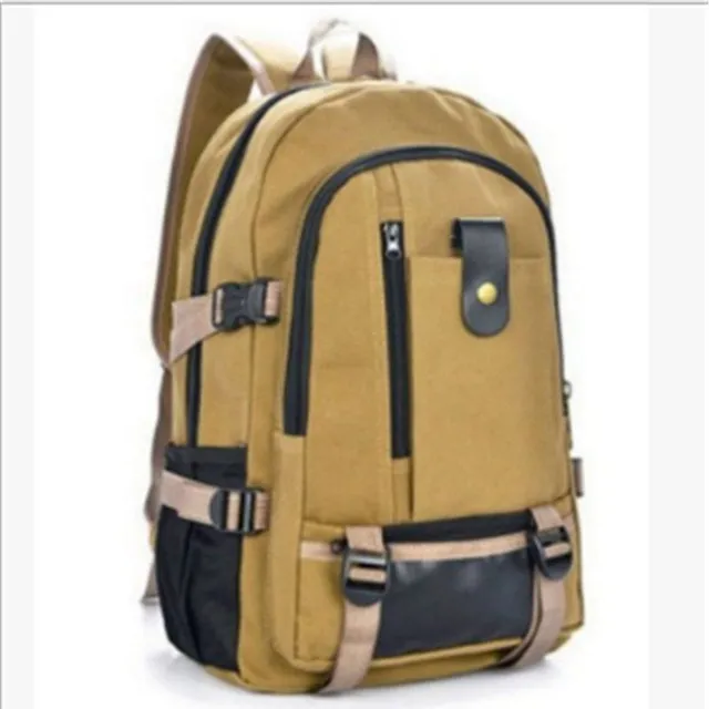 Men's backpack in neutral colours