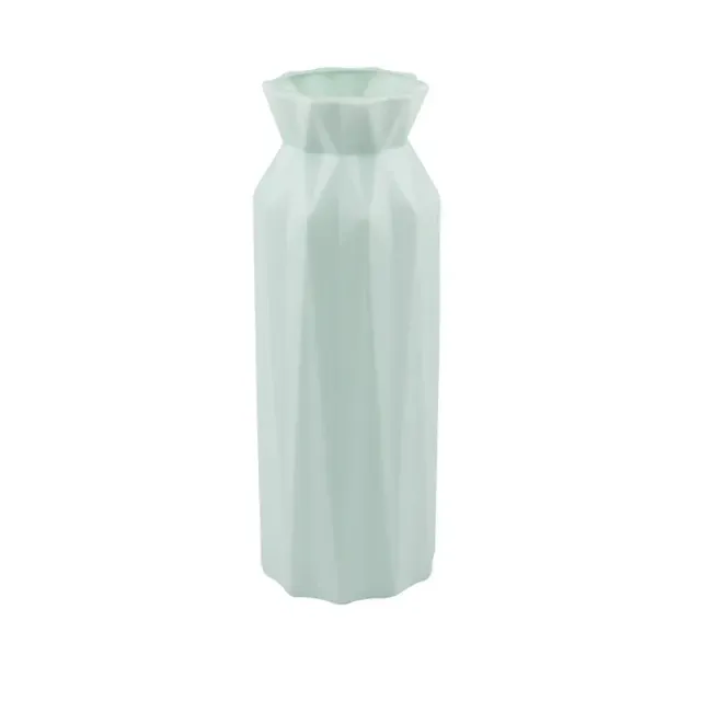 Modern vase in various shapes made of durable unbreakable material - more variants