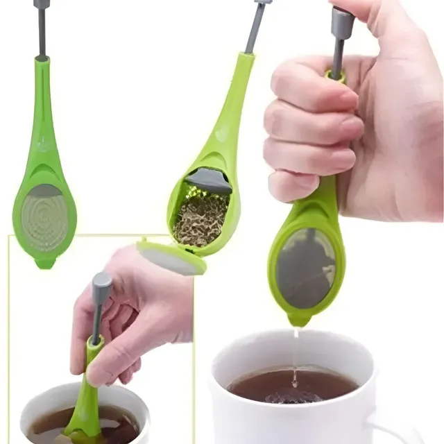 Reusable tea bag for loose tea