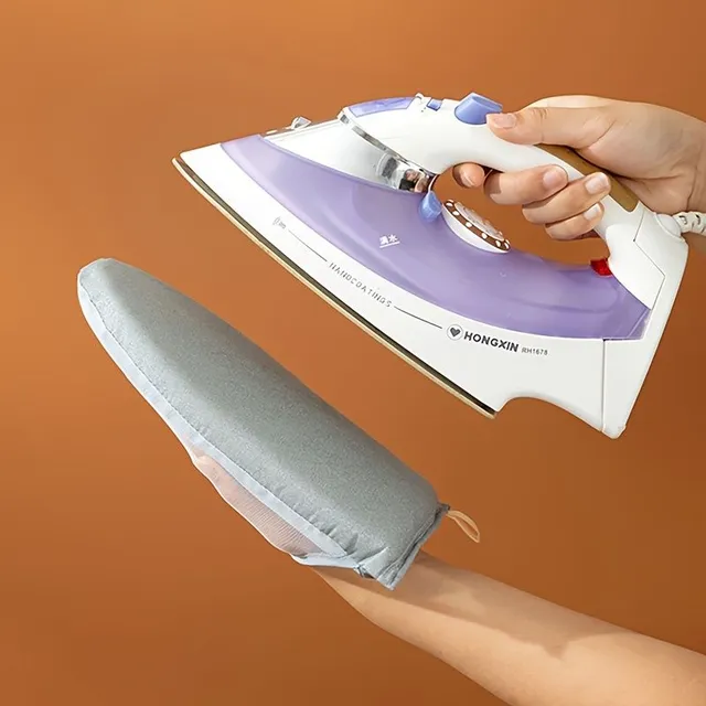 1 piece compact ironing board and gloves in one