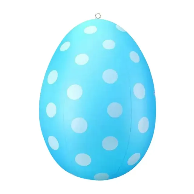 Wielkanocne jajka wielkanocne do dekoracji na zewnątrz blue