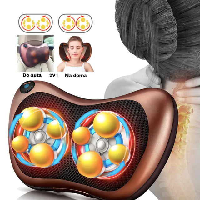 Massage cushion for home and car 2V1